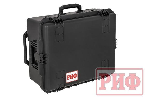 Кейс защитный ударопрочный РИФ 625x500x297 мм на колесах с телескопической ручкой IP67
