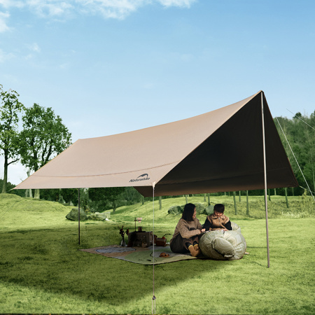 2 Тент кемпинговый Naturehike 3,8Х5 м., янтарный 2 Тент кемпинговый Naturehike 3,8Х5 м., янтарный