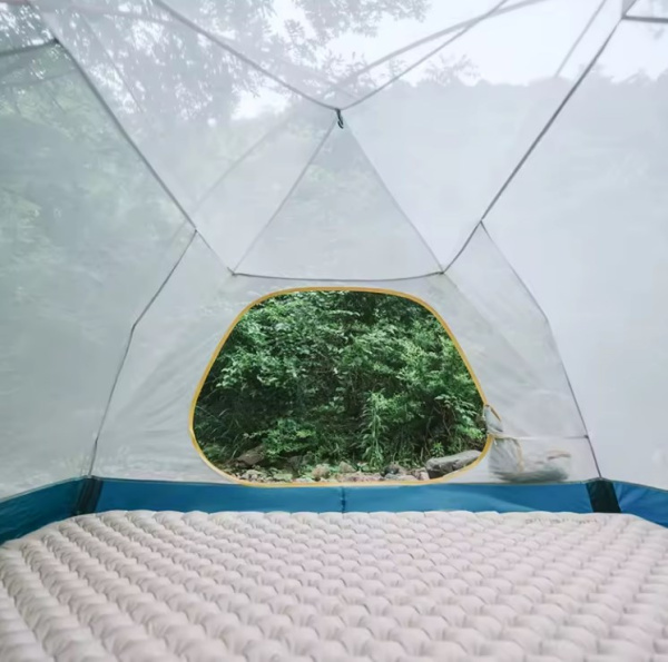 Палатка Naturehike Cloud-Creek PRO, 2-местная, бежево-желтая