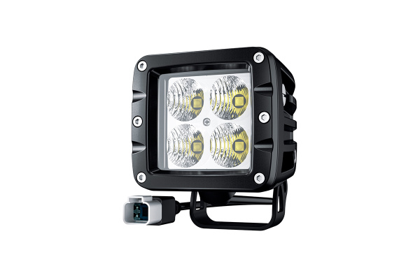 Светодиодные фары рабочего света AURORA 76x76 мм 40W (комплект 2 шт)