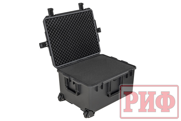 Кейс защитный ударопрочный РИФ 625x500x366 мм на колесах с телескопической ручкой IP67