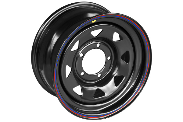 Диск усиленный УАЗ стальной черный 5x139,7 8xR16 d110 ET+20 (треугольник мелкий)