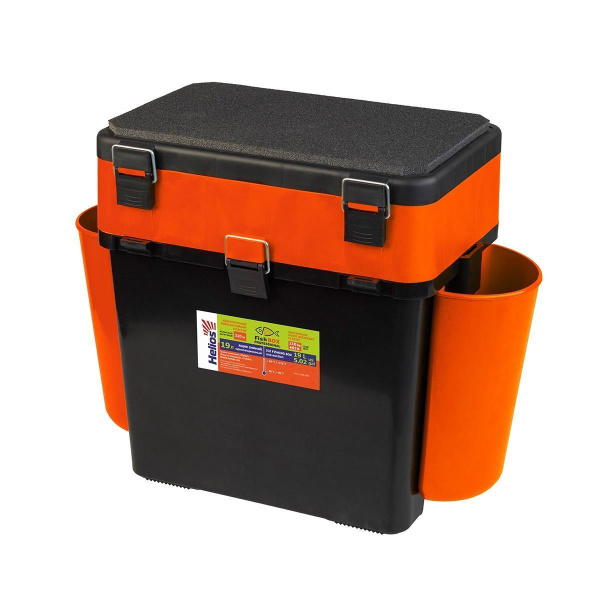 1 Ящик зимний FishBox (19л) оранжевый Helios 1 Ящик зимний FishBox (19л) оранжевый Helios