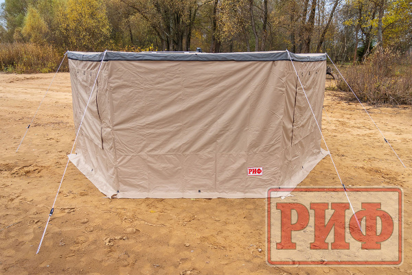 Стенки для комбинированной (прямоугольной с веерной частью) маркизы 2х2 м правые