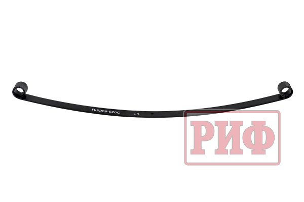 Лист 1 рессоры RIF206-520C  7*60*1244