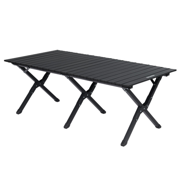 Стол туристический Naturehike Star Jane T01 складной, 119х60х44,5 см, с Х-образными ножками, черный
