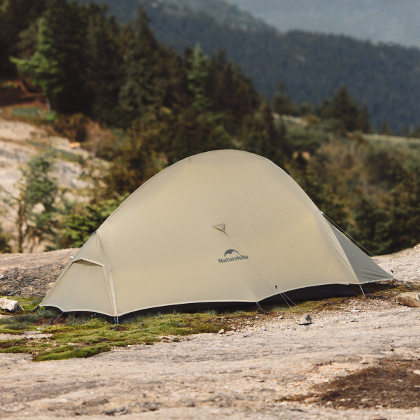 1 Палатка Naturehike Cloud Up Pro Si 1-местная, алюминиевый каркас, сверхлегкая, хаки 1 Палатка Naturehike Cloud Up Pro Si 1-местная, алюминиевый каркас, сверхлегкая, хаки