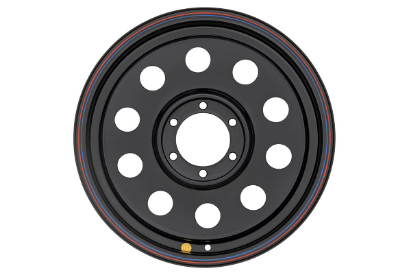 Диск усиленный Тойота Ниссан стальной черный 6x139,7 7,5xR17 d110 ET+25