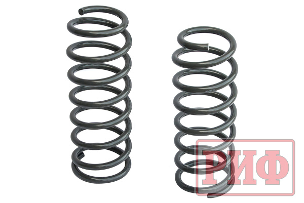 Пружины РИФ задние Toyota Land Cruiser 80/105 лифт 50 мм, TLC 100 лифт 25 мм, +200-400 кг