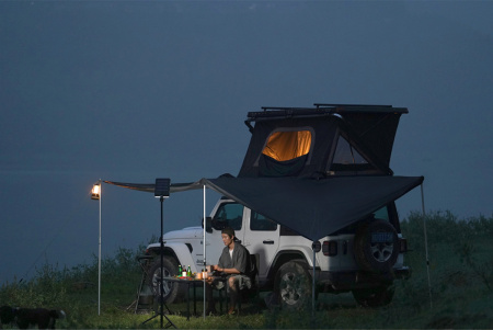 Маркиза автомобильная Wild Land веерная 2,4х2,2 м (левая)