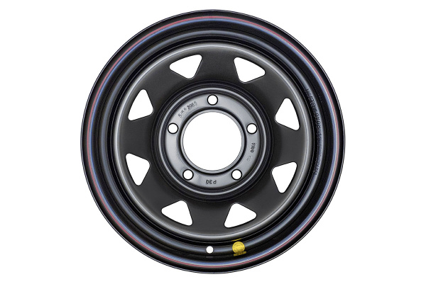 Диск усиленный ВАЗ НИВА стальной черный 5x139,7 7xR15 d98,5 ET+30 (треуг.)