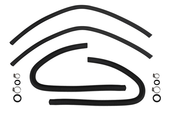 Крышка кузова РИФ для Toyota Hilux 2005-2014, роллета раздвижная 1578х1570 мм, алюминиевая, черная