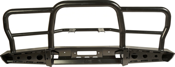 Бампер РИФ передний УАЗ Hunter универсальный усиленный с трубным кенгурином