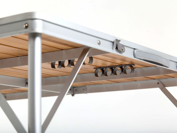 Стол кемпинговый Bamboo с бамбуковой столешницей 120,0 Х 90,0 Х 68,0 см.