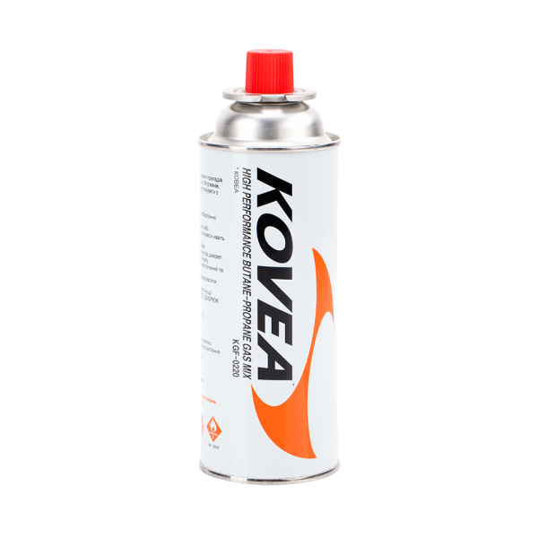 Газовый баллон цанговый 220 гр. Kovea Nozzle type gas 220 g KGF-220 Газовый баллон цанговый 220 гр. Kovea Nozzle type gas 220 g KGF-220
