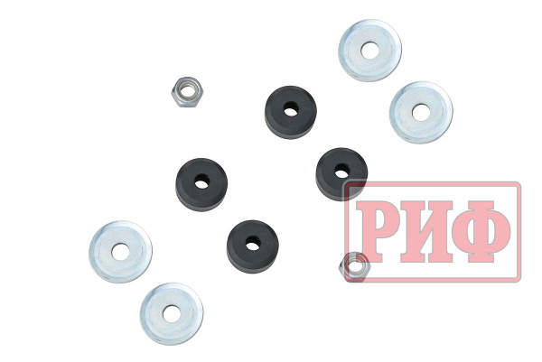 Демпфер РИФ рулевой ГАЗ Соболь 4x4 до 2020 года, Nissan Patrol Y60/Y61 до 02/2000 (шток-шток)