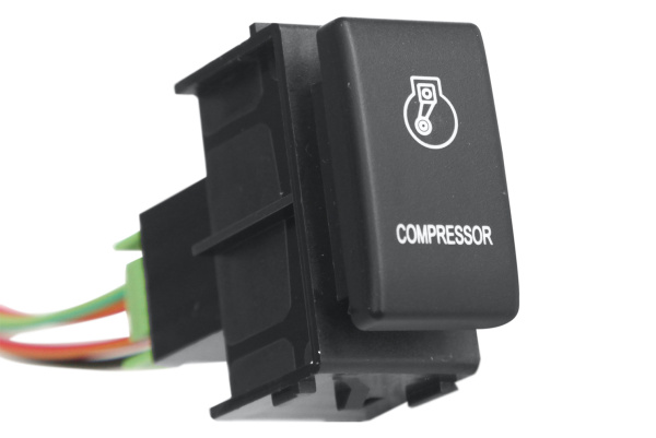Кнопка ВКЛ/ВЫКЛ, белый, COMPRESSOR NISSAN Кнопка ВКЛ/ВЫКЛ, белый, COMPRESSOR NISSAN