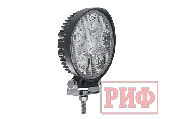 Светодиодная фара рабочего света РИФ D116 мм 18W