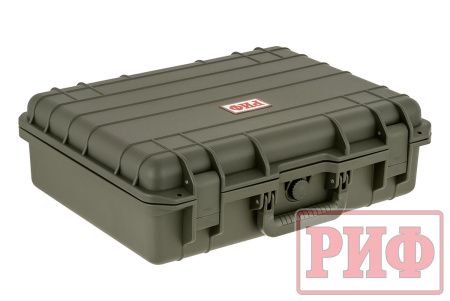 Кейс защитный ударопрочный РИФ 512х410х150 мм IP67, цвет Хаки