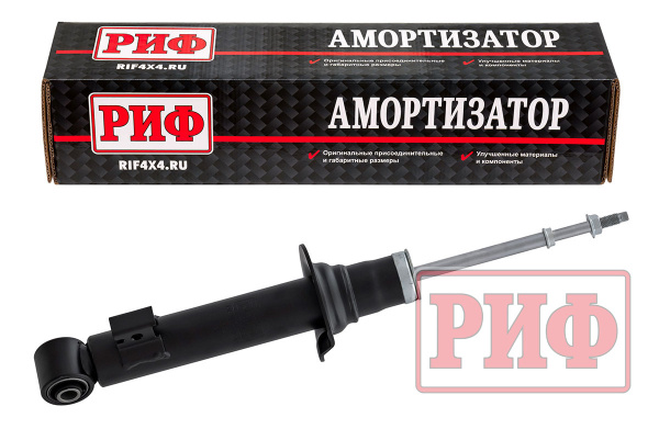 Амортизатор РИФ передний Mitsubishi L200 2005+, Pajero Sport II, III 2009+  штатный Амортизатор РИФ передний Mitsubishi L200 2005+, Pajero Sport II, III 2009+  штатный