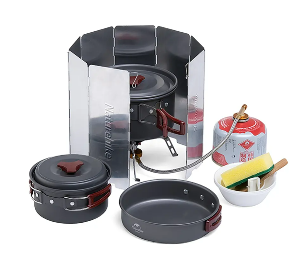 Экран ветрозащитный Naturehike, 10 секций, 84х24 см