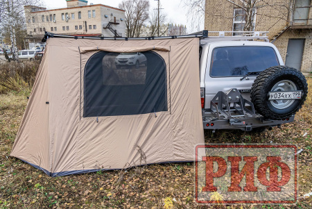 7 Стенки к автомобильной маркизе РИФ 2.5Х2.5 м