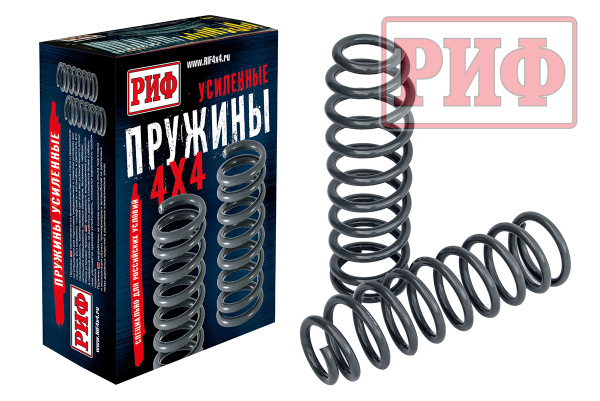 Пружины РИФ передние Toyota LC 80/105 +50 кг лифт 2 Пружины РИФ передние Toyota LC 80/105 +50 кг лифт 2