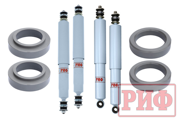 Лифт-комплект РИФ лайт газовый для Toyota Land Cruiser 80/105 лифт 30 мм