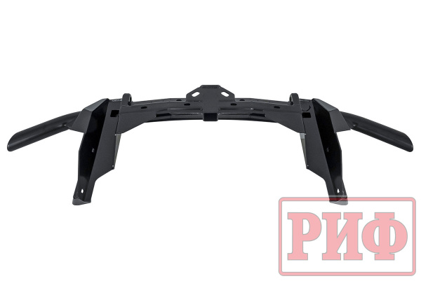 Бампер РИФ силовой задний Renault Duster 2015-2020 c квадратом под фаркоп