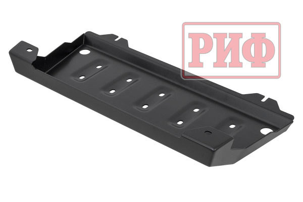 Площадка РИФ под лебёдку c защитой радиатора в штатный бампер Mitsubishi Pajero Sport 2021+ дизель
