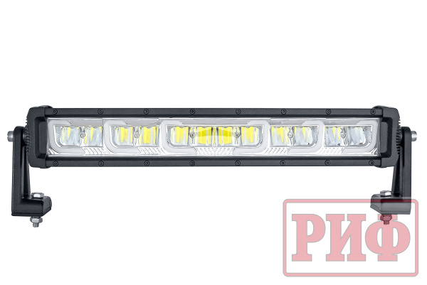 Фара светодиодная водительского света РИФ с ДХО 434 мм 96W
