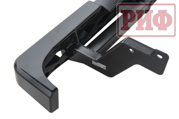 Бампер РИФ задний Mazda B2500/BT50, Ford Ranger T5 2006-2010 с квадратом под фаркоп