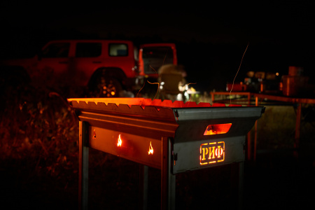 Мангал РИФ нержавеющая сталь, сумка в комплекте