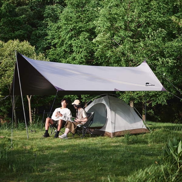 4 Палатка Naturehike Yun chuan 3-местная, алюминиевый каркас, серая, серия ВИНИЛ 4 Палатка Naturehike Yun chuan 3-местная, алюминиевый каркас, серая, серия ВИНИЛ