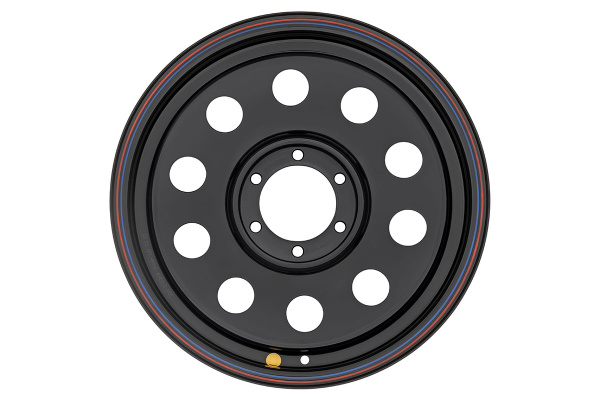 Диск усиленный стальной черный 6x139,7 8xR18 d110 ET+25