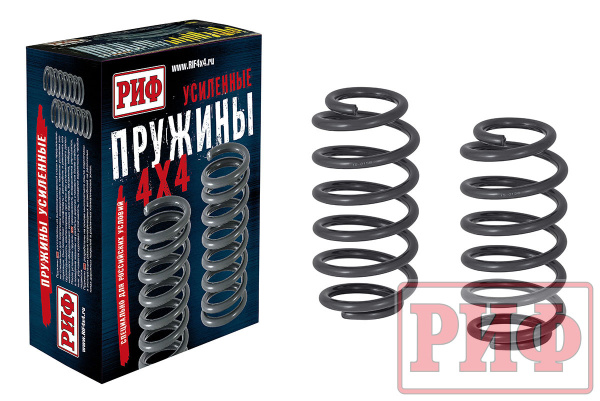 Пружины РИФ задние Jeep Grand Cherokee WK +80 кг лифт 30 мм Пружины РИФ задние Jeep Grand Cherokee WK +80 кг лифт 30 мм