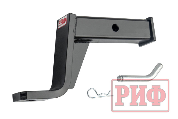 Переходник РИФ для фаркопа с фиксатором (занижение 6