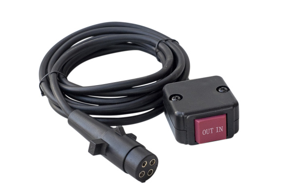 Лебёдка электрическая 12V Runva 4500A lbs (синтетический трос)