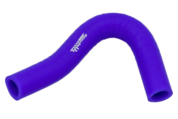 Патрубок расширительного бачка к блоку для УАЗ Патриот дв. IVECO (силикон армироваанный)