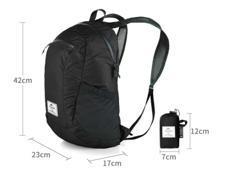 Рюкзак Naturehike 18L, черный