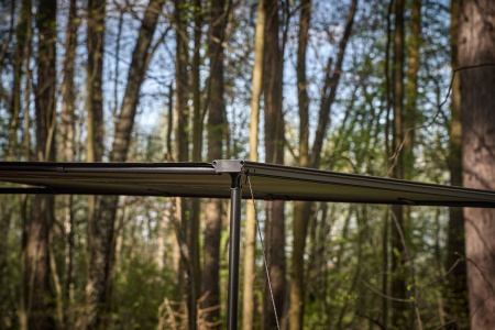 Маркиза автомобильная РИФ 2х2 м, черная