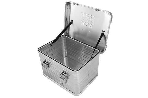 Ящик алюминиевый РИФ с замком 432х335х277 мм (ДхШхВ) Ящик алюминиевый РИФ с замком 432х335х277 мм (ДхШхВ)