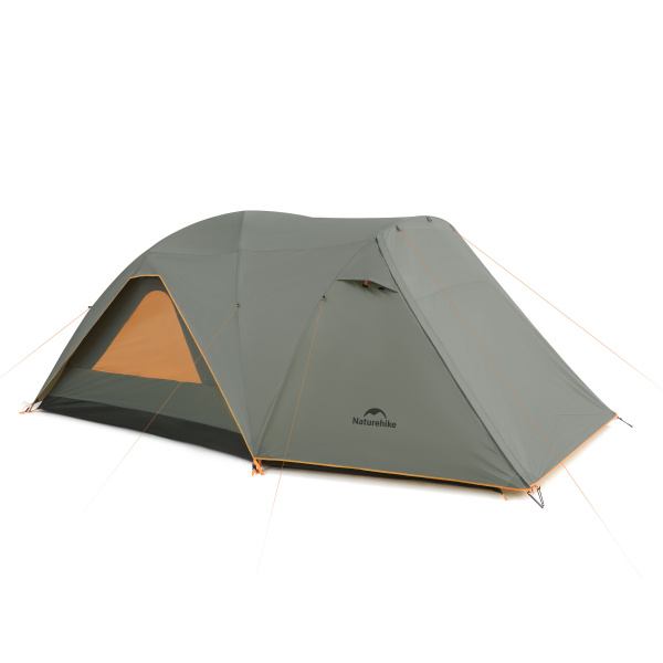 Палатка Naturehike KOTA 4, 8-местная, алюминиевый каркас, темно-зеленая Палатка Naturehike KOTA 4, 8-местная, алюминиевый каркас, темно-зеленая