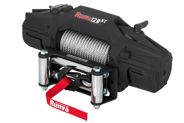 Лебёдка электрическая 12V Runva 12000 lbs 5443 кг стальной трос