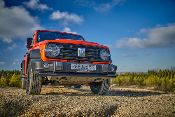 Бампер РИФ силовой передний TANK 300 c защитой радиатора (уст. с площадкой RIFT30-30000)