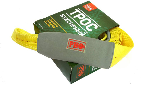 Стропа буксировочная РИФ 15 т/9 м (100 мм)