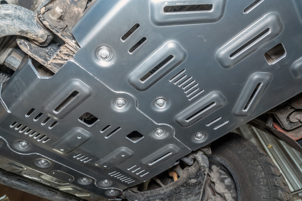 Защита Falcon радиатора, картера, РК, КПП для GWM Haval H9 (2023+), алюм. 8 мм