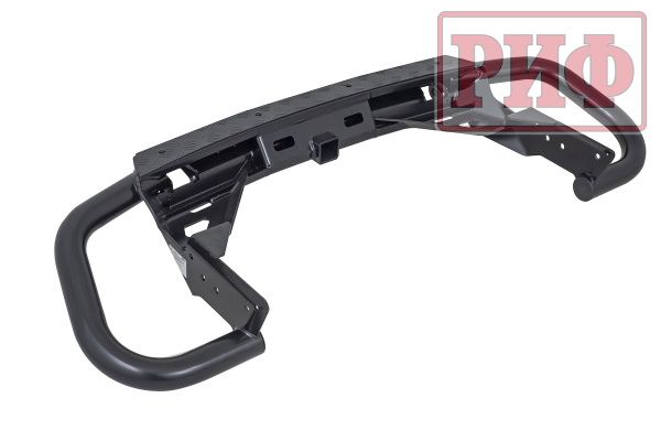 Бампер РИФ задний силовой/защита штатного бампера Haval H5 2019-2021 c квадратом под фаркоп