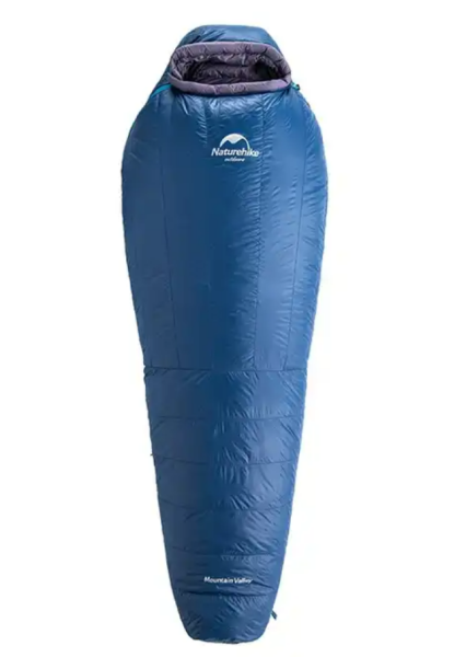 4 Мешок спальный Naturehike 2019 ULG, 210х80 см, (правый) (ТК: -15C), синий