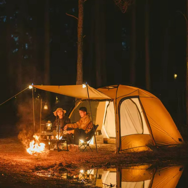 5 Палатка Naturehike Dune 7.6, 2-местная, коричневая 5 Палатка Naturehike Dune 7.6, 2-местная, коричневая